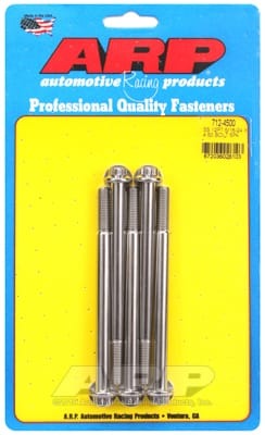ARP 5/16in -24 x 4.500in 12pt SS Bolts (Set of 5)