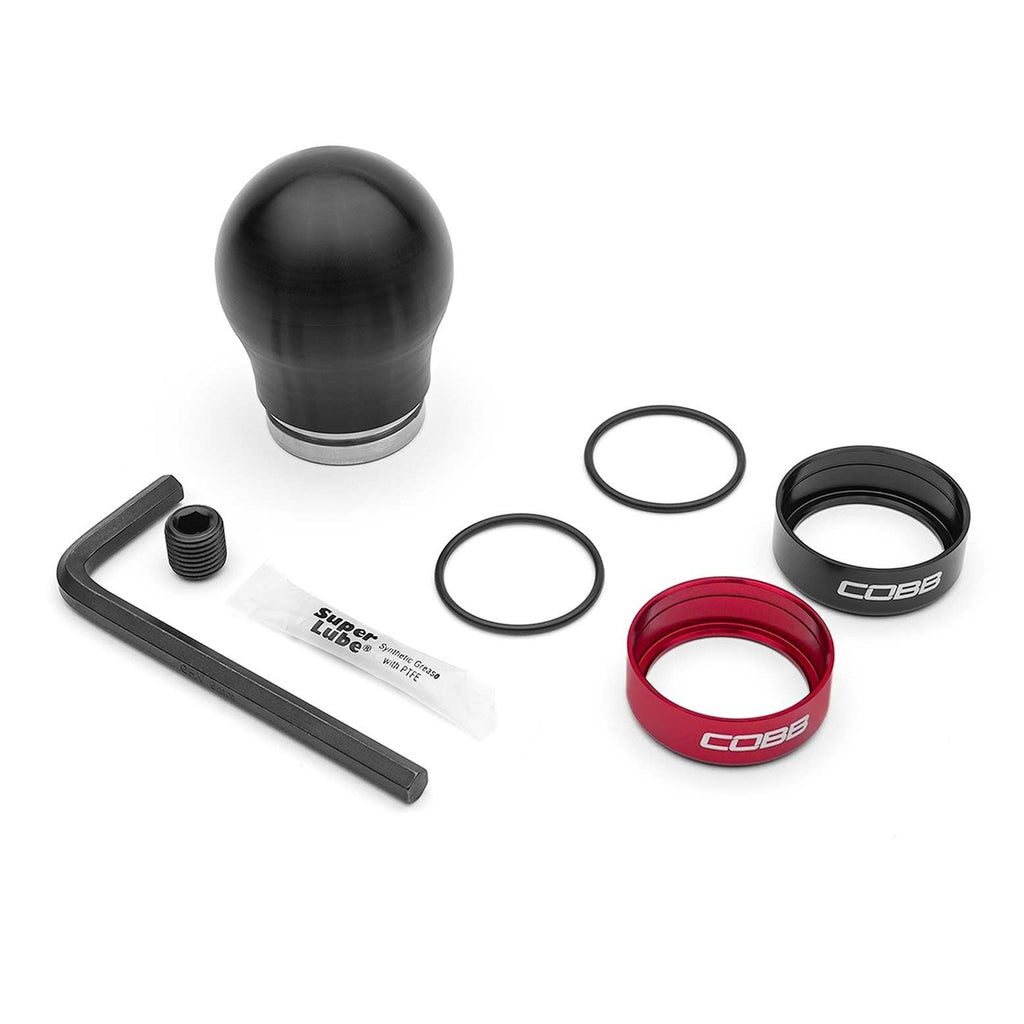 COBB Short Weighted Shift Knob - Black - 2013-2024 Scion FR-S / Subaru BRZ / Toyota GR86