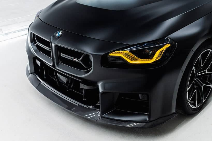TREVORA G87 M2 TR87 Carbon Flat Front Splitter