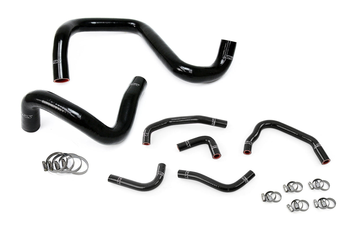 HPS Silicone Radiator + Heater Coolant Hose Kit Jeep 2012-2017 Wrangler JK & Unlimited 3.6L V6 Left Hand Drive, 57-1285