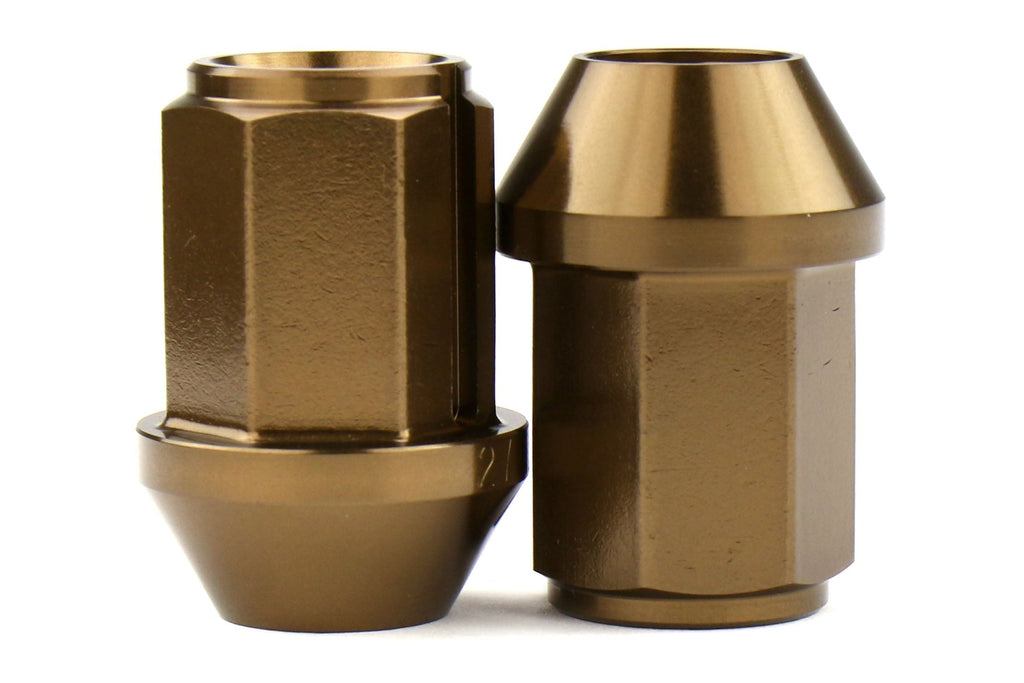 Project Kics Leggdura Racing Lug Nuts Bronze M12X1.25 - Universal