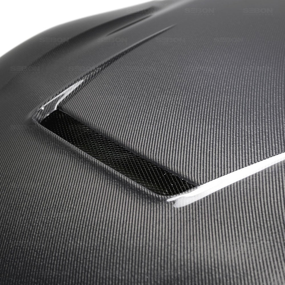 Seibon VS-Style Double-Sided Carbon Fiber Hood - 2020-2021 Toyota A90 Supra