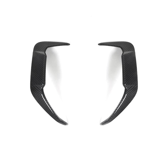 X5M F95/F95 LCI SQ Style Dry Carbon Fiber Rear Vent Trim