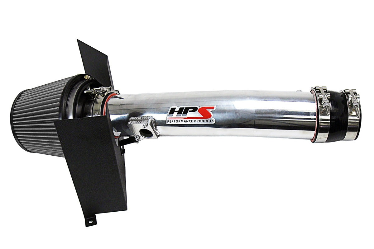 HPS Shortram Air Intake Kit 2010-2024 Toyota 4Runner 4.0L V6, Includes Heat Shield, 827-583