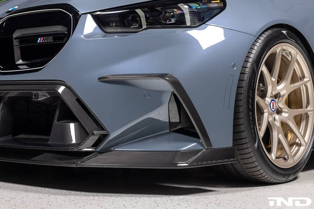 TREVORA G90 / G99 M5 Carbon Fiber PR-1 Front Duct Extension Trims