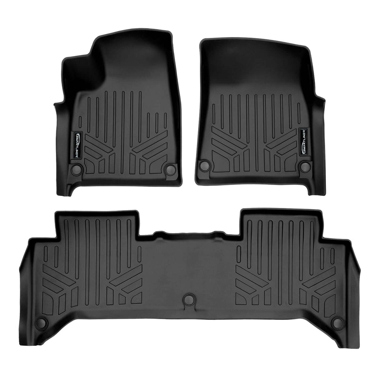 SMARTLINER Floor Liners for 2022-2024 Rivian R1T