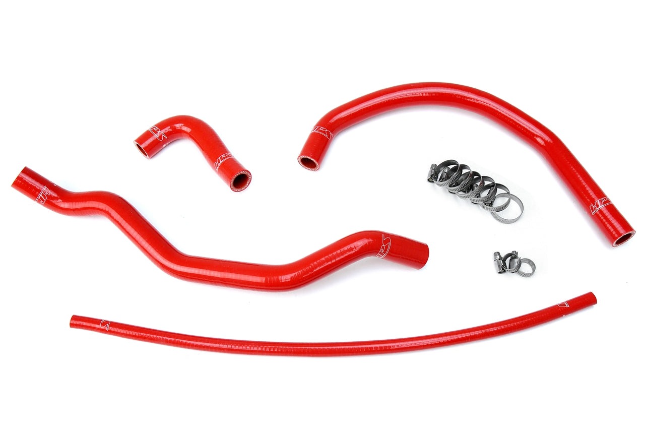 HPS Red Reinforced Silicone Radiator Hose Kit Yamaha 87-06 YFZ350 Banshee