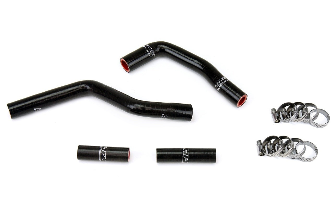 HPS Black Reinforced Silicone Radiator Hose Kit Yamaha 02-18 YZ125 2 Stroke