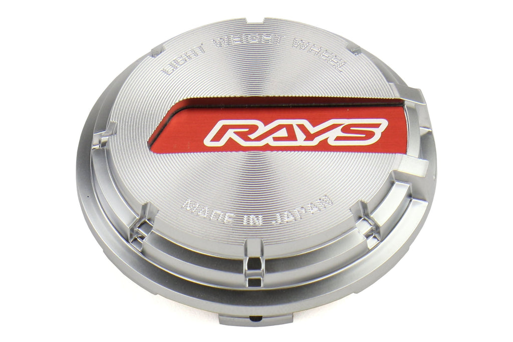 Rays Gram Lights 57CR / 57DR GL Center Cap-Red-Silver