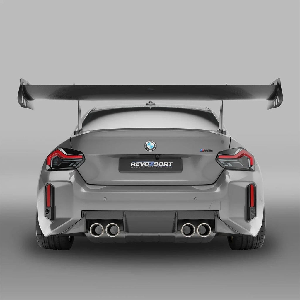 Revozport Carbon Fiber Rear Wing Spoiler for BMW G87 M2