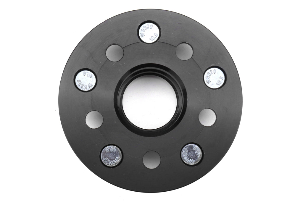 PERRIN 5x100 to 5x114.3 25mm Wheel Adapters Black - Subaru Models (inc. 2002-2014 WRX)