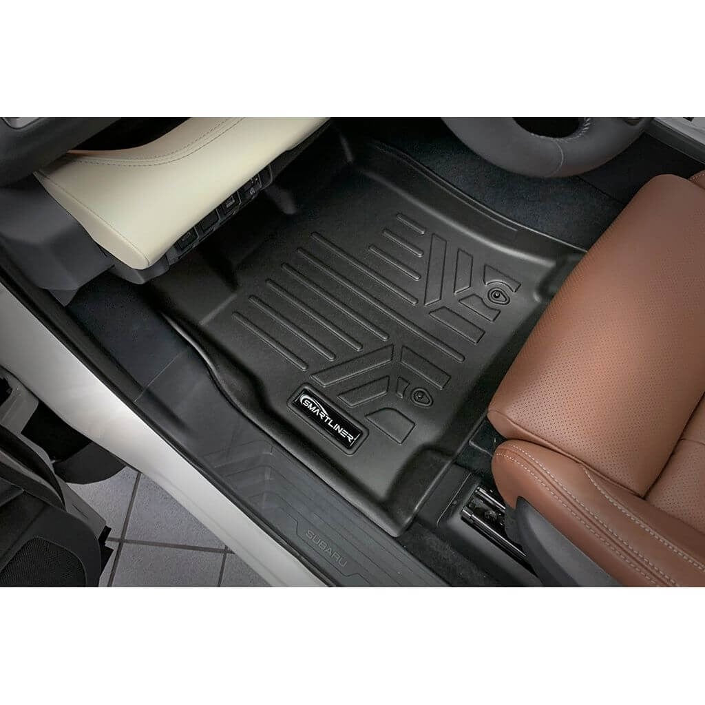 Smart TrimTM Floor Liners For 2019-2026 Subaru Ascent (2nd Row Bench) and No Subwoofer in the Cargo Area