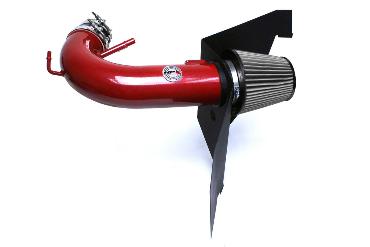 HPS Performance Air Intake Kit with Heat Shield, 2015-2017 Ford Mustang GT V8 5.0L, 827-556