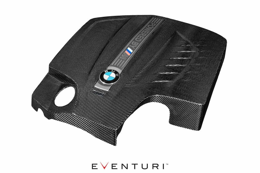 Eventuri BMW F87 M2 N55 Black Carbon Engine Cover