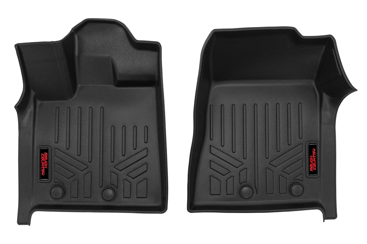 SMARTLINER Floor Liners for 2025-2026 Infiniti QX80/2025 Nissan Armada Without Bucket Seats & Center Console Only