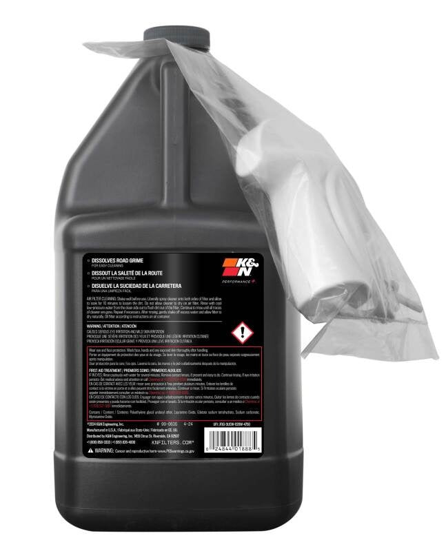 K&N Power Kleen Air Filter Cleaner (1 gallon)