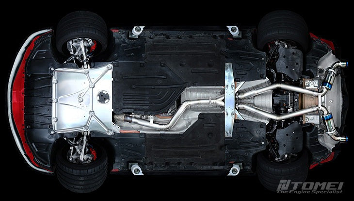 Tomei Dual Exit Full Titanium Expreme Ti Exhaust Muffler Kit (Type-D) - 2020-2024 Toyota GR Supra