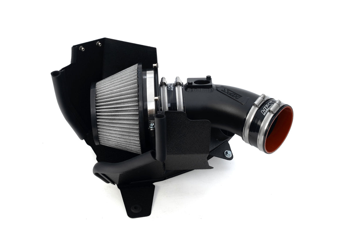 HPS Performance Air Intake Kit with Heat Shield, 2021-2025 Acura TLX Type S 3.0L Turbo, Black, 827-783WB