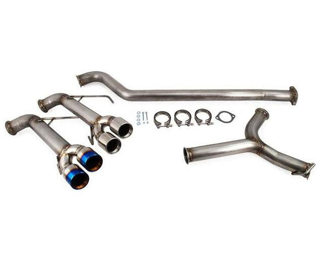 ETS Catback Exhaust System (Extreme / Add Resonator / Polished Tips) - 2015-2021 Subaru WRX / STI