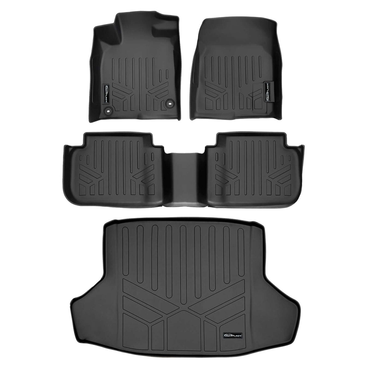 SMARTLINER Floor Liners for 2022-2026 Honda Civic Sedan w/o 2nd Row USB Ports