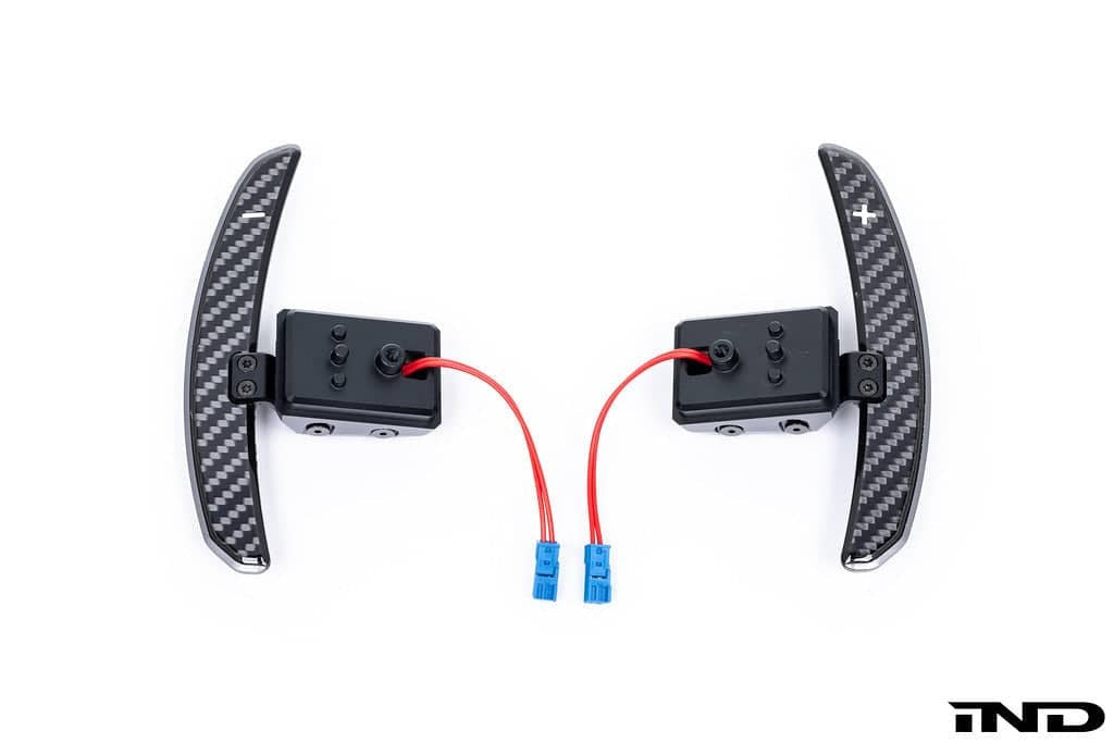 JQ Werks / MadTrace BMW F-Chassis Clubsport Magnetic Shift Paddle Set - Carbon V2