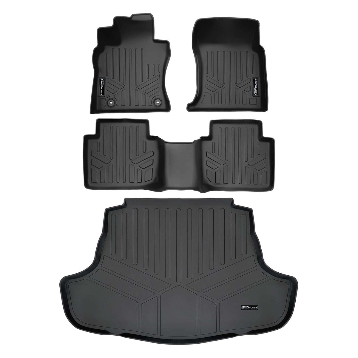SMARTLINER Floor Liners for 2018-2025 Toyota Camry AWD Models Only (No Hybrid)