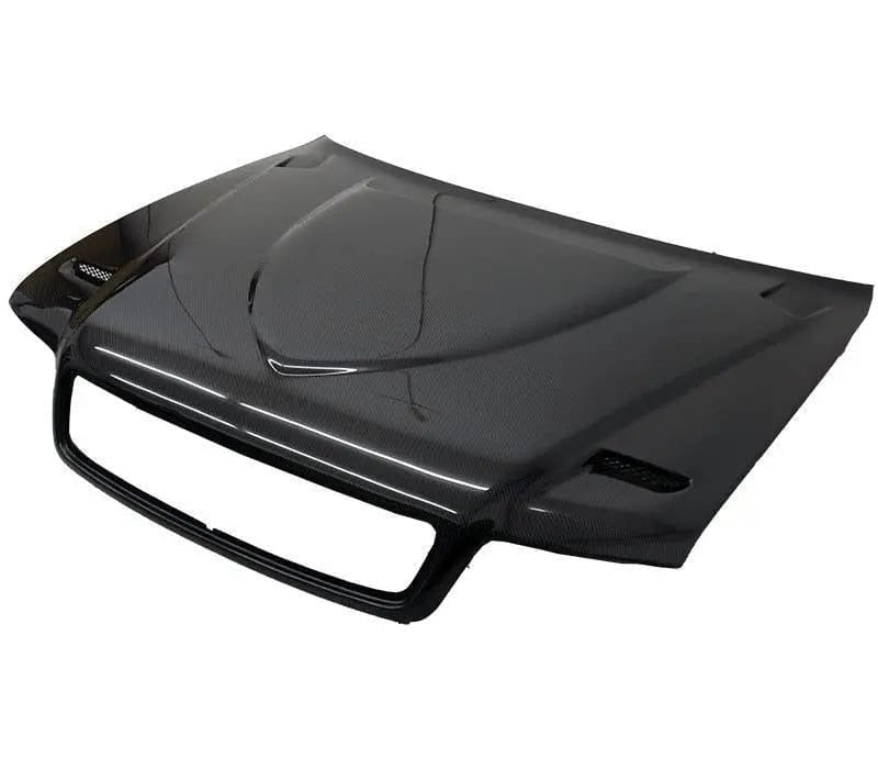 Suvneer Motorsports Carbon Fiber Hood Euro R Style for AUDI A4 4DR 1996-2001