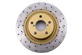 DBA 4000 Series Drilled/Slotted Rotor Single Front - Subaru Models (inc. 2002-2014 WRX)