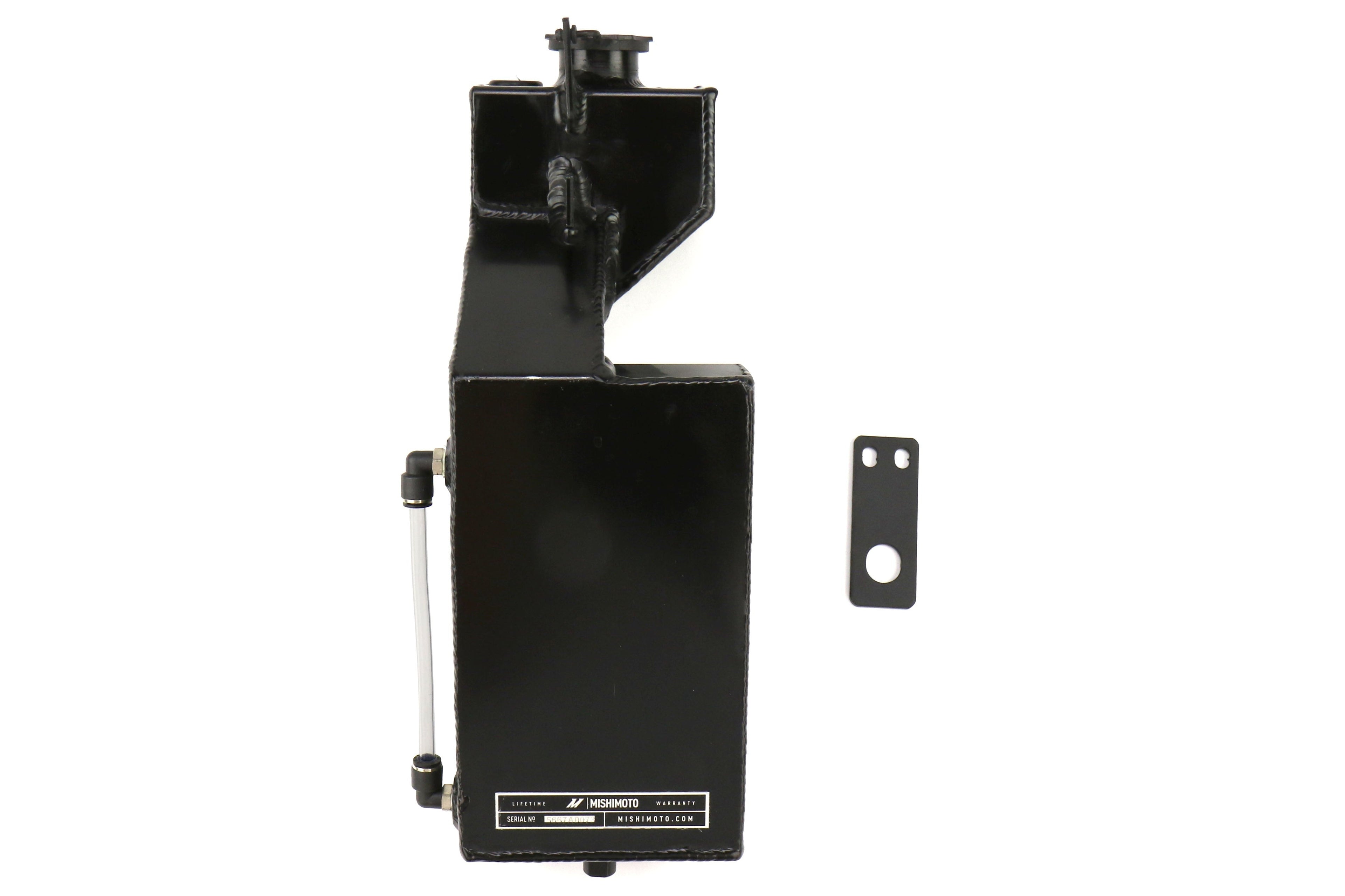 Mishimoto Aluminum Overflow Tank Black - 2013-2021 Scion FR-S / Subaru BRZ / Toyota 86