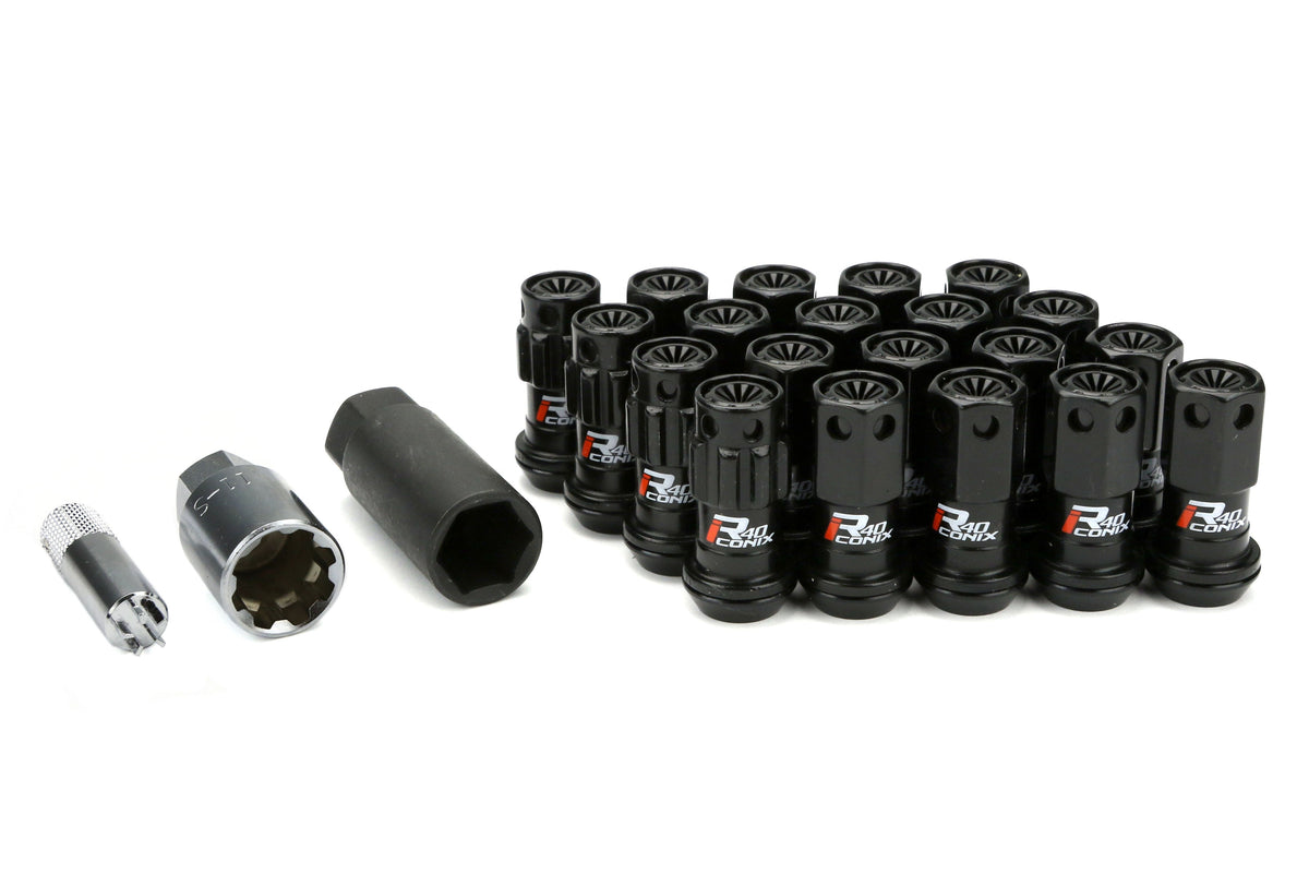 Project Kics R40 Iconix Lug Nuts W/ Lock - M12x1.25