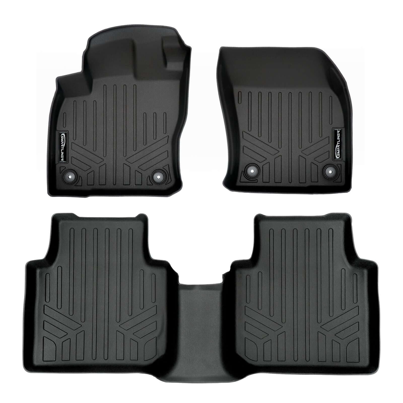 SMARTLINER Floor Liners for 2018-2024 Volkswagen Tiguan (5 Pass)