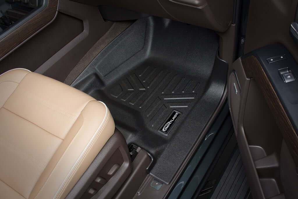 SMARTLINER Floor Liners for 2015 - 2020 Chevy Tahoe / GMC Yukon (2nd Row Bucket)