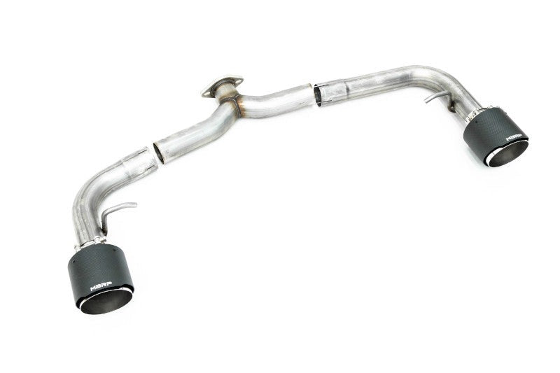 MBRP Axle Back Exhaust Dual Split w/ Carbon Tips - 2022-2024 Subaru BRZ / Toyota GR86