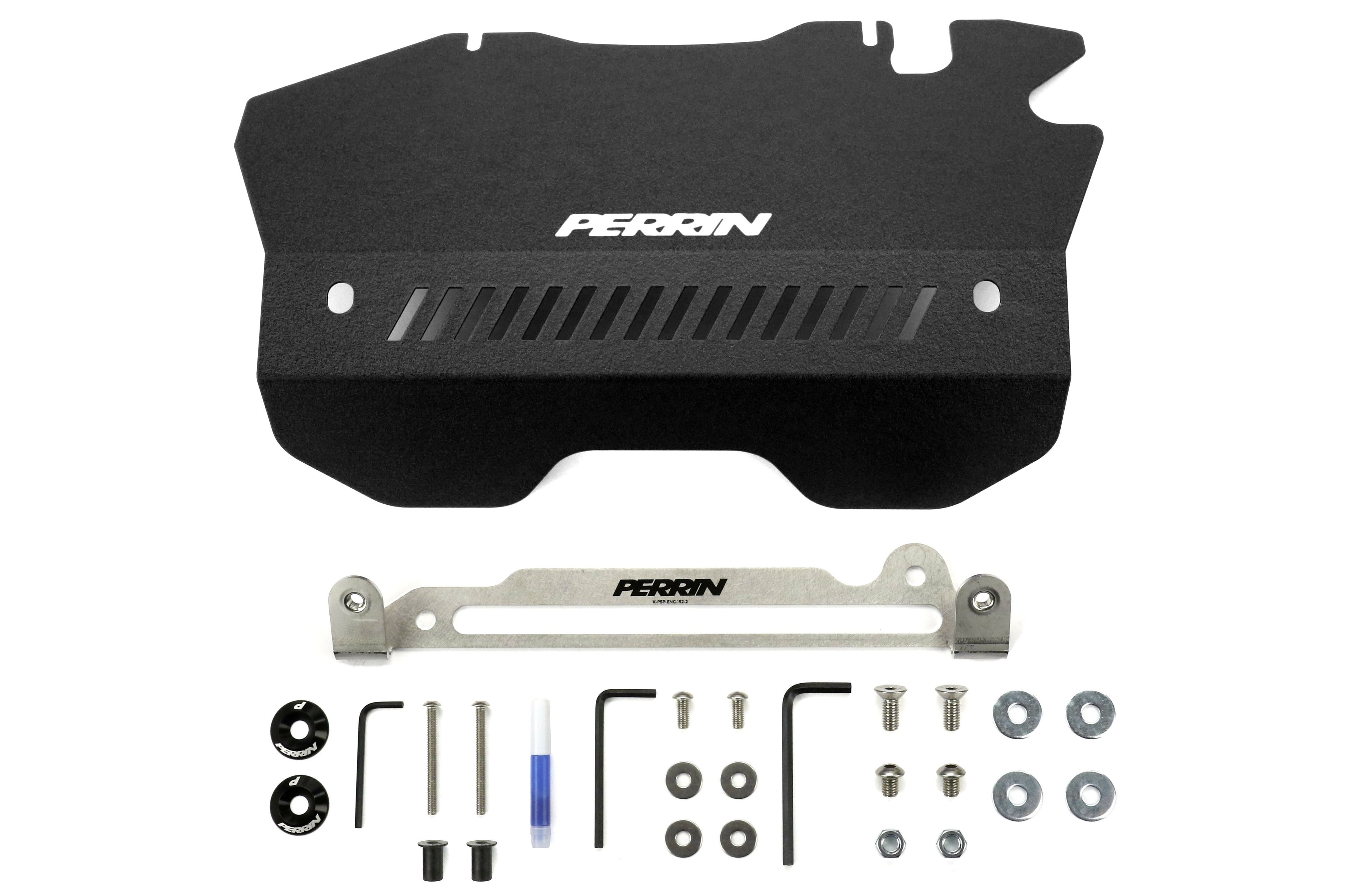 PERRIN Pulley Cover (Black) - 2015-2021 Subaru WRX