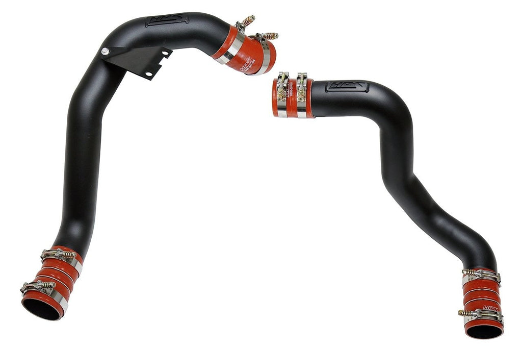HPS Hot & Cold Side Charge Pipe with CAC Hose Intercooler Boots, 03-07 Ford F350 Superduty Powerstroke 6.0L Diesel Turbo
