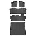 SMARTLINER Custom Fit Floor Liners For 2011-2012 Sienna (8 Passenger Model with Power Folding 3rd Row Seats)