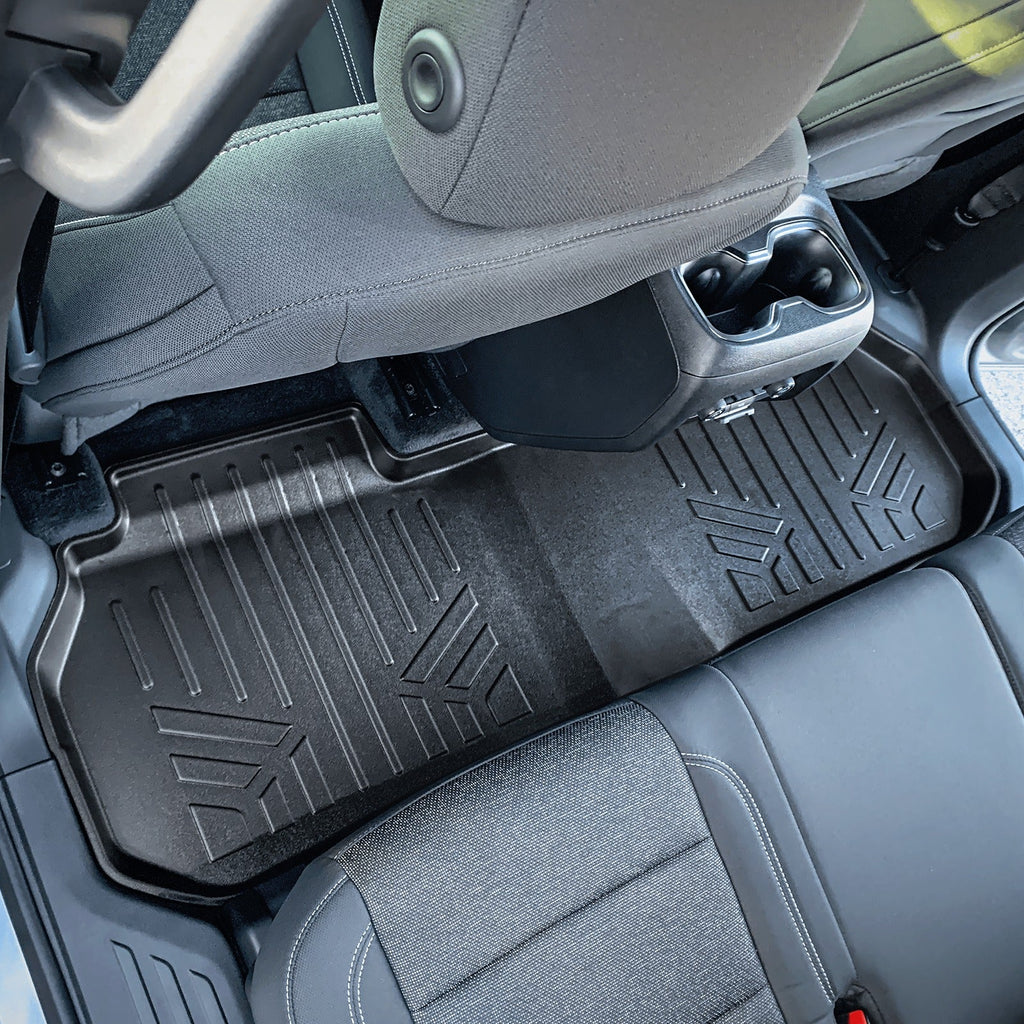 SMARTLINER Floor Liners for 2024-2026 GMC Acadia/Chevrolet Traverse/Buick Enclave (2nd Row Bench)s