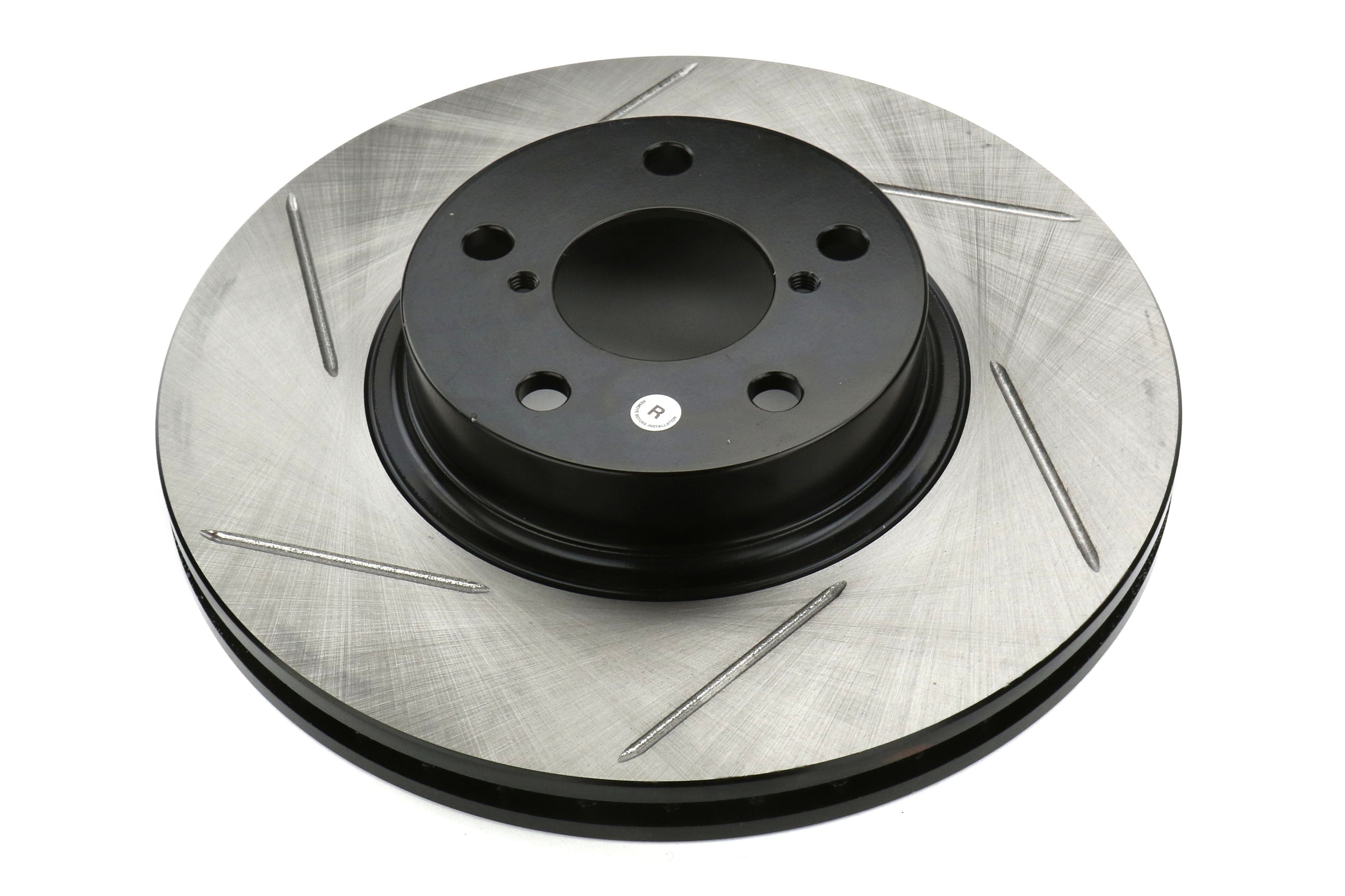 Stoptech Slotted Front Right Rotor Single - Subaru Models (inc. 1998-2001 Impreza 2.5RS)