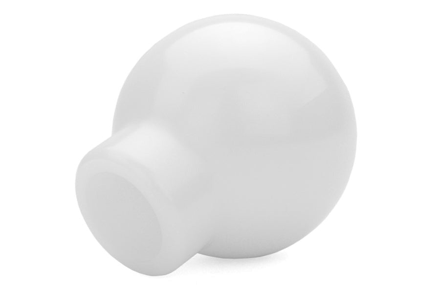 Killer B Motorsport Round Shift Knob White Brushed 6MT - Subaru 6MT Models (inc. 2004+ STI / 2015+ WRX)