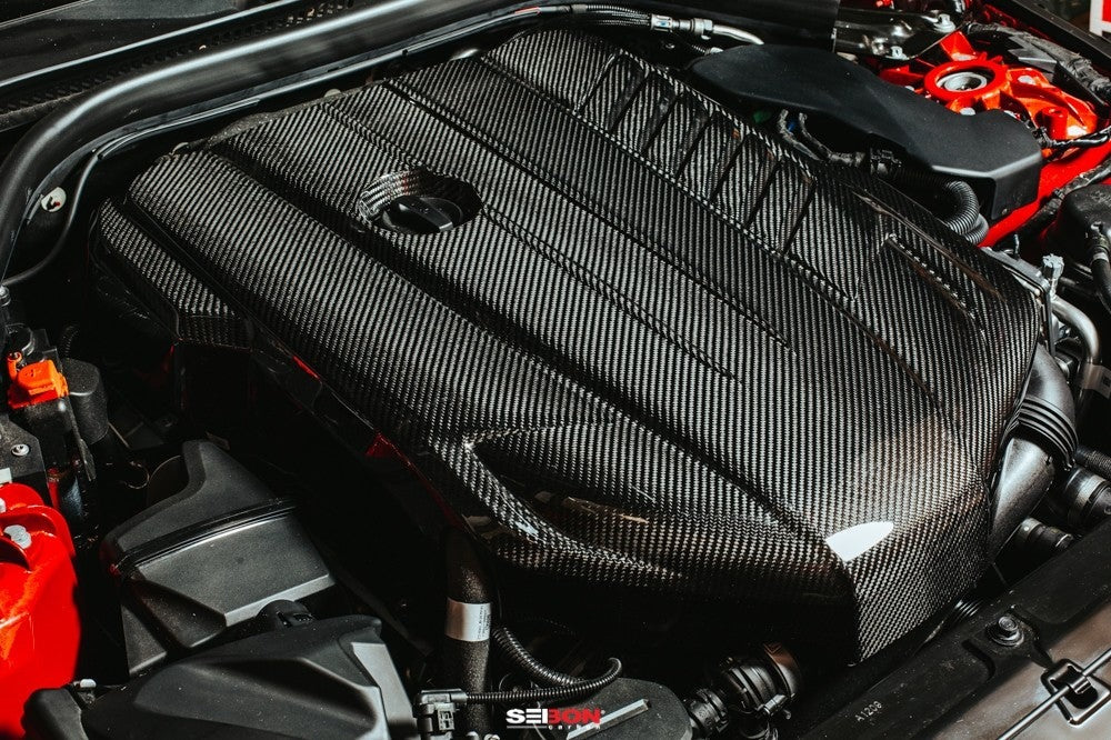 Seibon Carbon Fiber Engine Cover - 2020+ A90 Supra