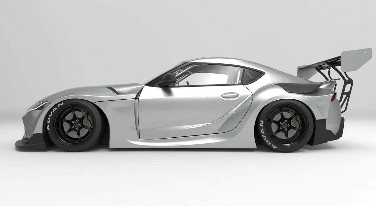 HKS Premium Body Kit GR SUPRA (without FRP GT wing) - 2020+ A90 Supra