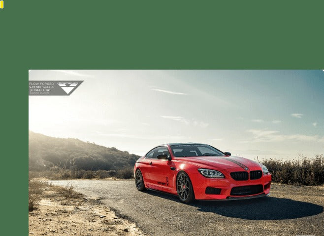 BMW F12 M6 VRS PROGRAM (2005 - 2018) VRS Aero Front Spoiler Carbon Fiber PP 1x1 Glossy
