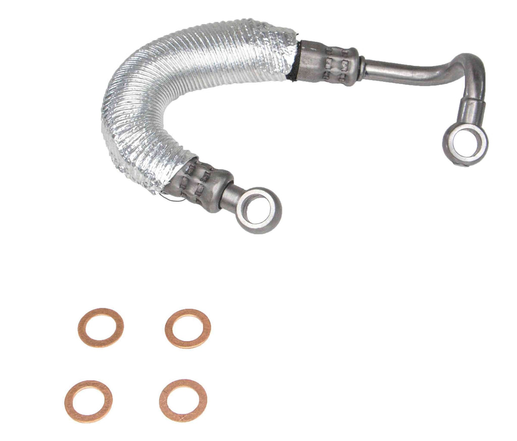 BMW E70 X5 xDrive35d Turbocharger Oil Line - Distribution Piece to Upper Turbocharger 11427795971
