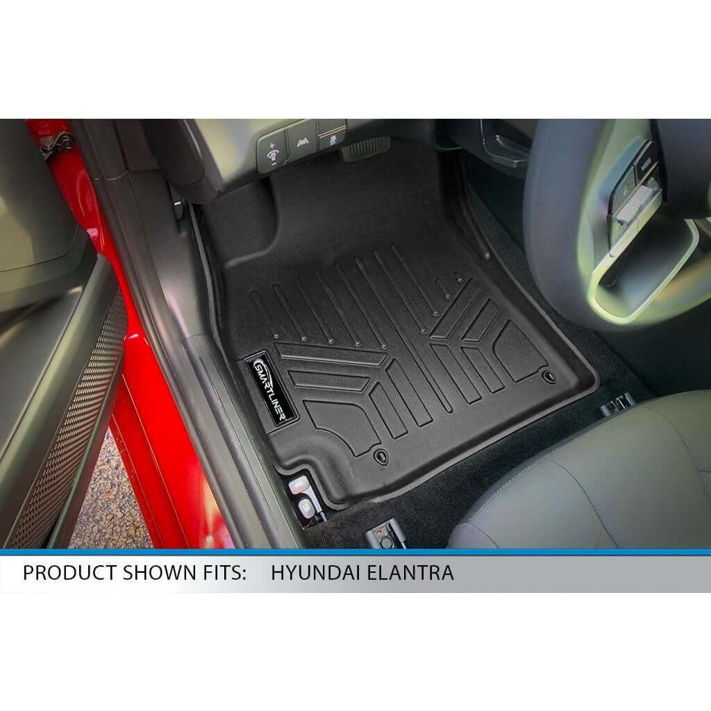 SMARTLINER Floor Liners for 2021-2026 Hyundai Elantra (No GT Models) Automatic Transmission