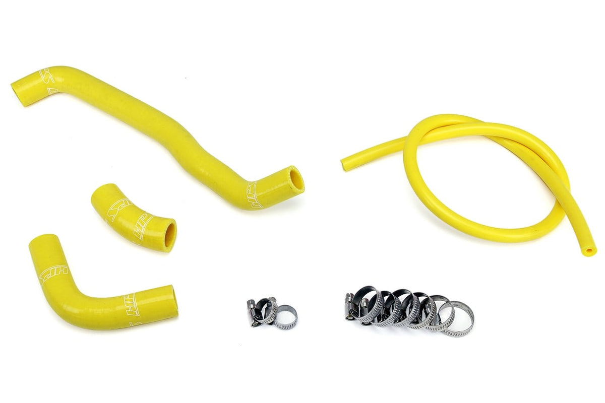 HPS Yellow Reinforced Silicone Radiator Hose Kit Suzuki 00-08 DRZ400S DRZ400SM