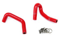 HPS Reinforced Red Silicone Heater Hose Kit Coolant Mazda 99-05 Miata 1.8L