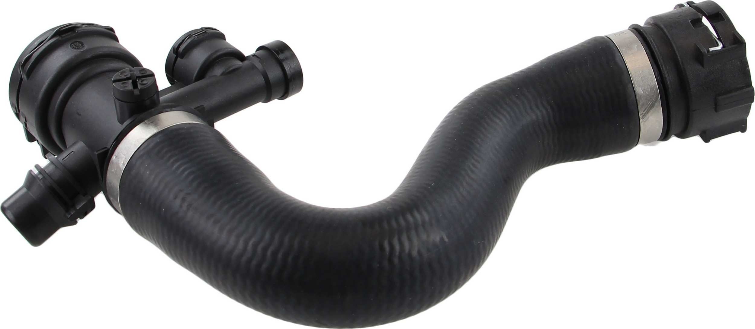 BMW E83 X3 Upper Engine Cooling Radiator Hose OEM 17123415433 (2007-2010)