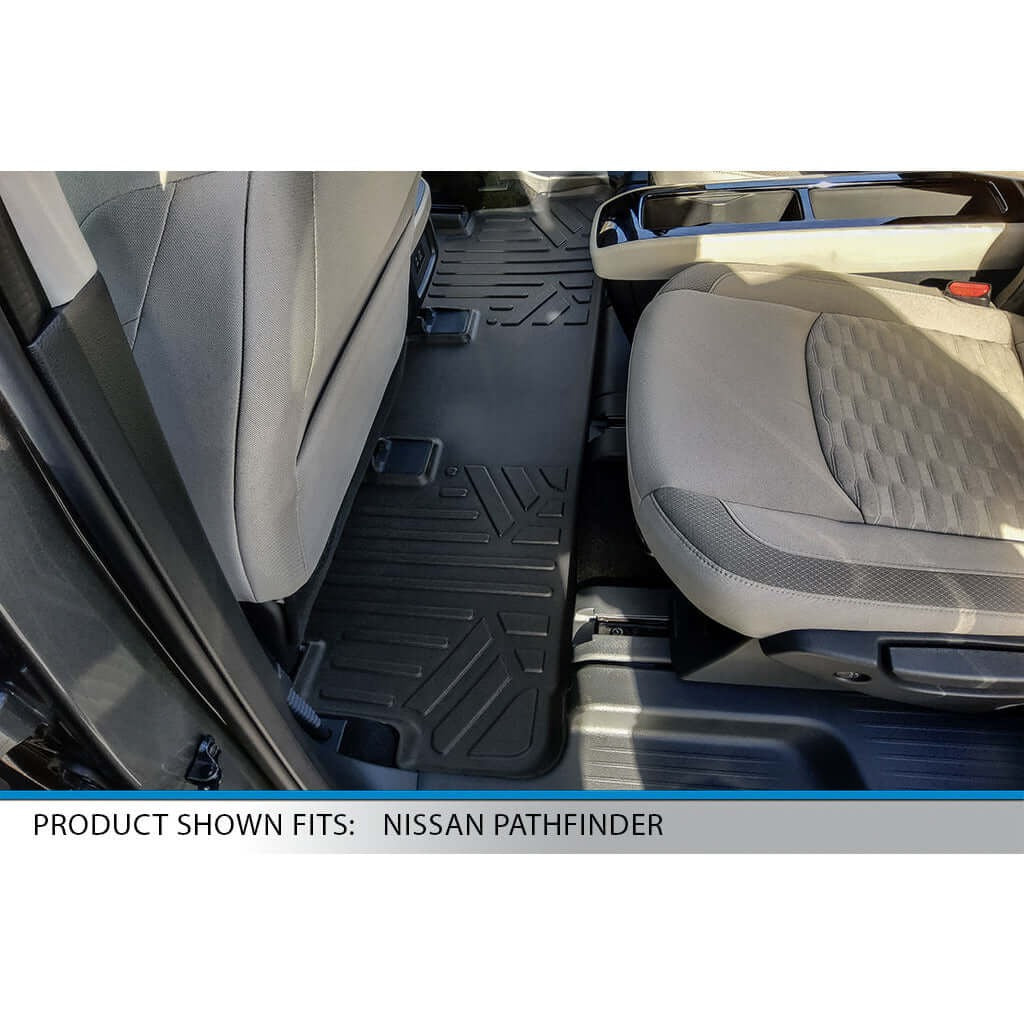 SMARTLINER Floor Liners for 2022-2026 Nissan Pathfinder (7 Passenger)