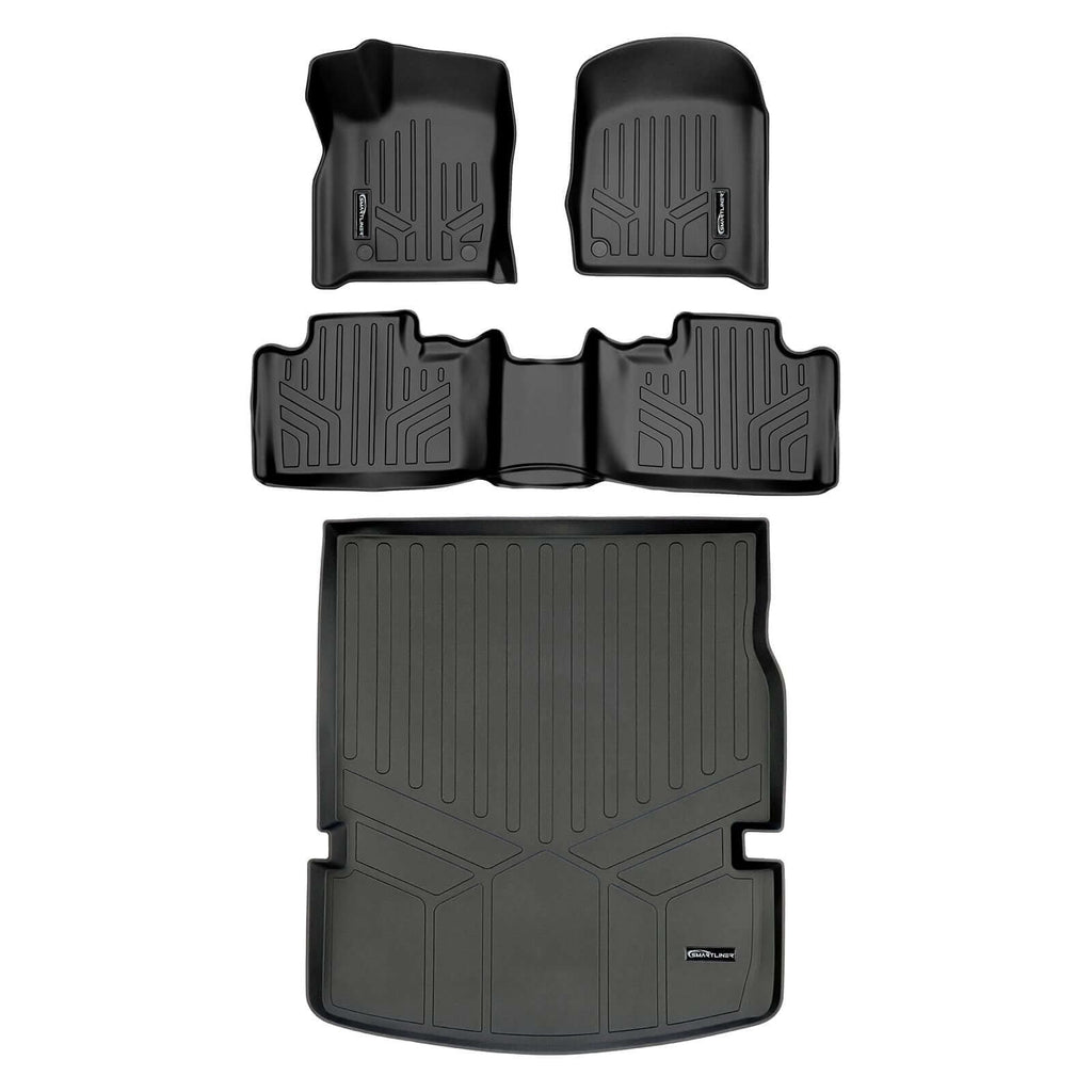 Smart TrimTM Floor Liners For 2016-2026 Dodge Durango ((2nd Row Bucket))