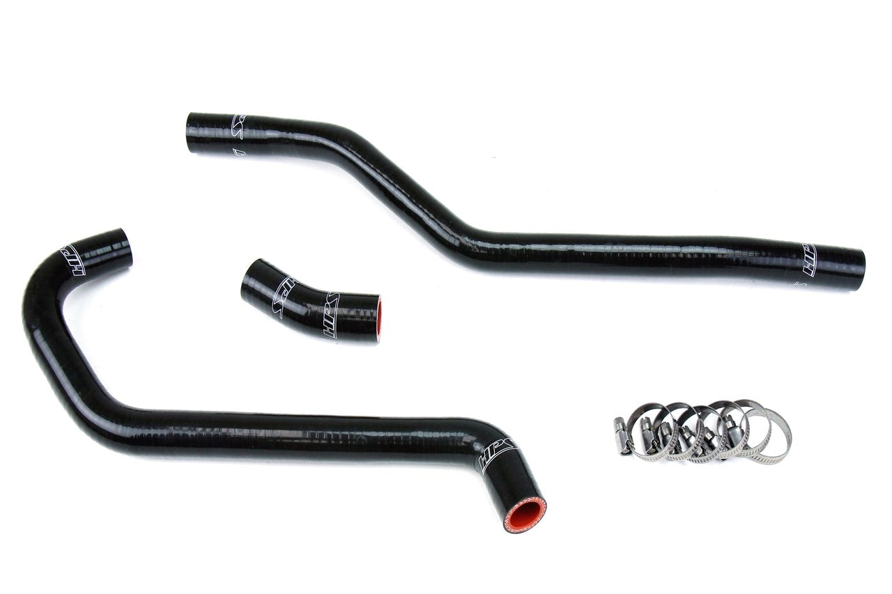 HPS Black Reinforced Silicone Radiator Hose Kit Yamaha 06-12 YFM700 Raptor